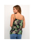 Kaffe Top Lulu 10507450 Verde Regular Fit - Pled.ro