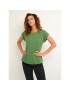 Kaffe Tricou Kalise Marie 10506680 Verde Regular Fit - Pled.ro