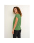 Kaffe Tricou Kalise Marie 10506680 Verde Regular Fit - Pled.ro