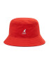 Kangol Pălărie Washed Bucket K4224HT Roșu - Pled.ro