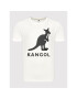 Kangol Tricou Unisex Essential KLEU005 Alb Regular Fit - Pled.ro