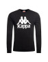 Kappa Bluză 703797 Negru Regular Fit - Pled.ro