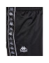 Kappa Pantaloni scurți sport 313019 Negru Regular Fit - Pled.ro