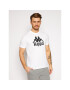 Kappa Tricou 303910 Alb Regular Fit - Pled.ro