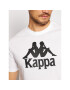 Kappa Tricou 303910 Alb Regular Fit - Pled.ro