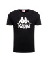 Kappa Tricou 303910 Negru Regular Fit - Pled.ro