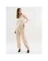 Karen by Simonsen Pantaloni din material Maddie 10104748 Bej Relaxed Fit - Pled.ro