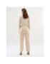 Karen by Simonsen Pantaloni din material Maddie 10104748 Bej Relaxed Fit - Pled.ro