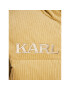 Karl Kani Geacă din puf Retro Corduroy 6076015 Bej Regular Fit - Pled.ro