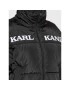 Karl Kani Geacă din puf Retro Essential 6176452 Negru Regular Fit - Pled.ro