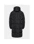 Karl Kani Geacă din puf Retro Hooded Long 6076016 Negru Regular Fit - Pled.ro