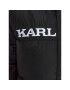 Karl Kani Geacă din puf Retro Hooded Long 6076016 Negru Regular Fit - Pled.ro