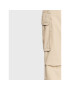 Karl Kani Pantaloni din material Rubber Signature 6002506 Bej Relaxed Fit - Pled.ro