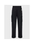 Karl Kani Pantaloni din material Signature 6002430 Negru Regular Fit - Pled.ro