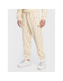 Karl Kani Pantaloni trening Small Signature Logo Pinstripe 6004670 Bej Relaxed Fit - Pled.ro