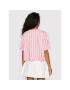 Karl Kani Tricou Signature Pinstripe 6130385 Roz Relaxed Fit - Pled.ro