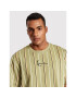 Karl Kani Tricou Small Signature Pinstripe 6030878 Verde Relaxed Fit - Pled.ro