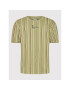 Karl Kani Tricou Small Signature Pinstripe 6030878 Verde Relaxed Fit - Pled.ro