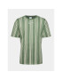 Karl Kani Tricou Small Signature Pinstripe 6037829 Verde Regular Fit - Pled.ro