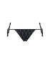 KARL LAGERFELD Bikini partea de jos KL21WBT14 Negru - Pled.ro