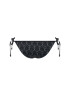 KARL LAGERFELD Bikini partea de jos KL21WBT14 Negru - Pled.ro