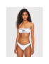 KARL LAGERFELD Bikini partea de jos KL22WBT07 Alb - Pled.ro