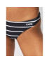 KARL LAGERFELD Bikini partea de jos KL22WBT16 Negru - Pled.ro