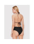 KARL LAGERFELD Bikini partea de jos KL22WBT28 Negru - Pled.ro