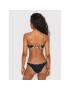 KARL LAGERFELD Bikini partea de jos Zebra KL22WBT25 Negru - Pled.ro