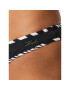 KARL LAGERFELD Bikini partea de jos Zebra KL22WBT25 Negru - Pled.ro