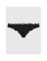 KARL LAGERFELD Bikini partea de jos Zebra KL22WBT25 Negru - Pled.ro