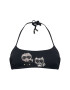 KARL LAGERFELD Bikini partea de sus Karl&Chaupette KL21WTP10 Negru - Pled.ro