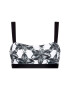 KARL LAGERFELD Bikini partea de sus KL21WTP15 Negru - Pled.ro