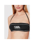 KARL LAGERFELD Bikini partea de sus KL22WTP07 Negru - Pled.ro