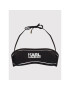 KARL LAGERFELD Bikini partea de sus KL22WTP07 Negru - Pled.ro