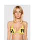 KARL LAGERFELD Bikini partea de sus Printed Logo KL21WTP05 Galben - Pled.ro