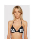 KARL LAGERFELD Bikini partea de sus Printed Logo KL21WTP05 Negru - Pled.ro