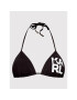 KARL LAGERFELD Bikini partea de sus Printed Logo KL22WTP01 Negru - Pled.ro