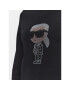 KARL LAGERFELD Bluză 230W1870 Negru Regular Fit - Pled.ro