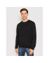 KARL LAGERFELD Bluză Crew Neck 705053 521900 Negru Relaxed Fit - Pled.ro