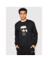 KARL LAGERFELD Bluză Crewneck 705060 512950 Negru Regular Fit - Pled.ro