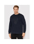 KARL LAGERFELD Bluză Crewneck 705089 521900 Bleumarin Regular Fit - Pled.ro