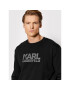 KARL LAGERFELD Bluză Crewneck 705400 521900 Negru Regular Fit - Pled.ro