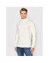 KARL LAGERFELD Bluză cu gât Knit 655041 512305 Bej Regular Fit - Pled.ro