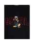 KARL LAGERFELD Bluză DISNEY Logo 705098 532930 Negru Regular Fit - Pled.ro