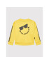 KARL LAGERFELD Bluză SMILEY WORLD Z25354 D Galben Relaxed Fit - Pled.ro