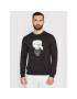 KARL LAGERFELD Bluză Sweat Crewneck 705061 511951 Negru Regular Fit - Pled.ro