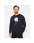 KARL LAGERFELD Bluză Sweat Crewneck 705071 500951 Bleumarin Regular Fit - Pled.ro