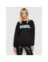 KARL LAGERFELD Bluză Unisex Balloon Logo 211U1804 Negru Regular Fit - Pled.ro