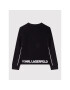 KARL LAGERFELD Bluză Z25369 M Negru Regular Fit - Pled.ro